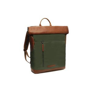 Leather Backpack Olive Green Bornholm - The Chesterfield Brand from The Chesterfield Brand