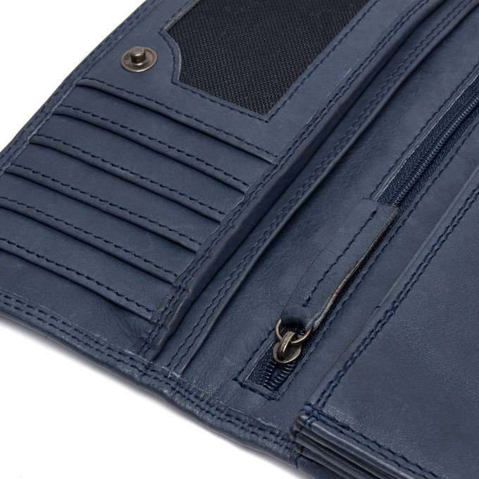 Leather Wallet Navy Lentini - The Chesterfield Brand from The Chesterfield Brand