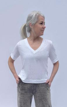 MACE V NECK TOP via The Make