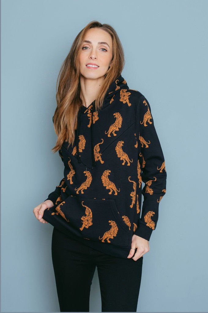 Tiger Nursing Hoodie from Tilbea London