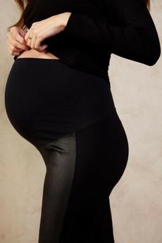 Pleather Maternity Legging via Tilbea London