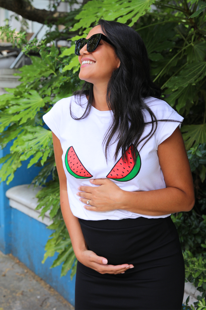 Tilbea X Jakki Doodles – Melons T-Shirt from Tilbea London