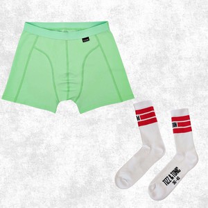 Melon Boxer & MOIN Socken-Geschenkbox-Set from TIZZ & TONIC