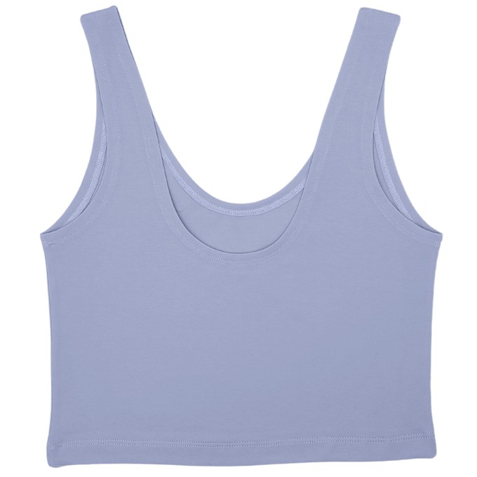 Lavender Cropped Tank-Top from TIZZ & TONIC