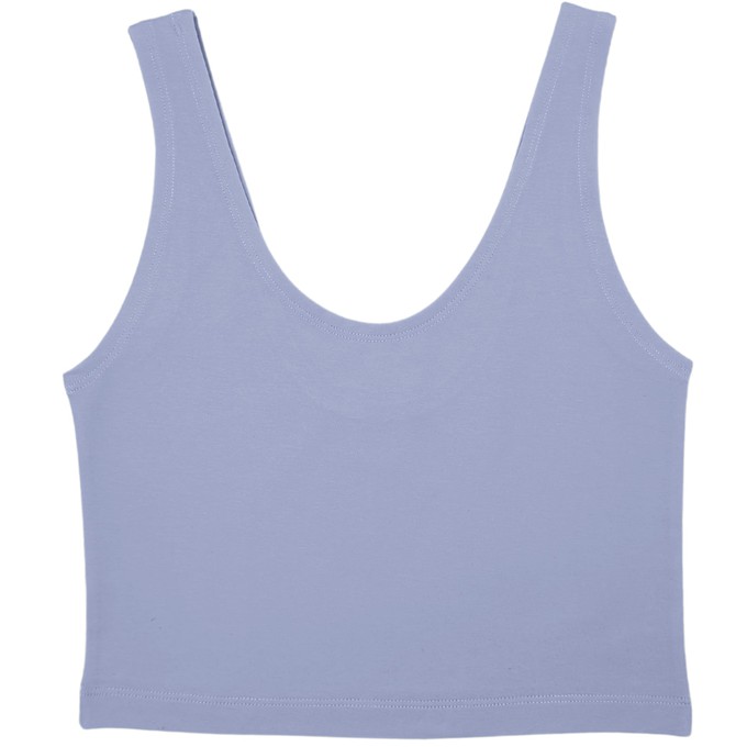 Lavender Cropped Tank-Top from TIZZ & TONIC