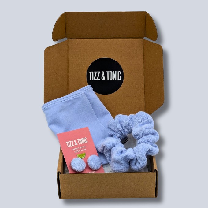 Lavendel-Farbklecks-Geschenkbox-Set from TIZZ & TONIC