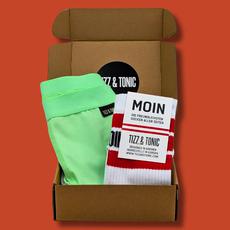 Melon Boxer & MOIN Socken-Geschenkbox-Set via TIZZ & TONIC