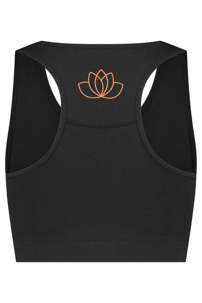 Surya Yoga Sports Bra – Urban Black from Urban Goddess