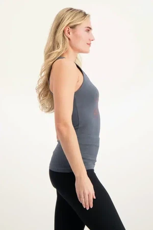 Metatron Core Yoga Tank – Ash from Urban Goddess