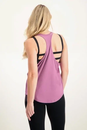 Maya Yoga Tank – Mauve from Urban Goddess