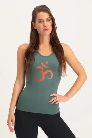 OM Core Yoga Tank – Forest from Urban Goddess