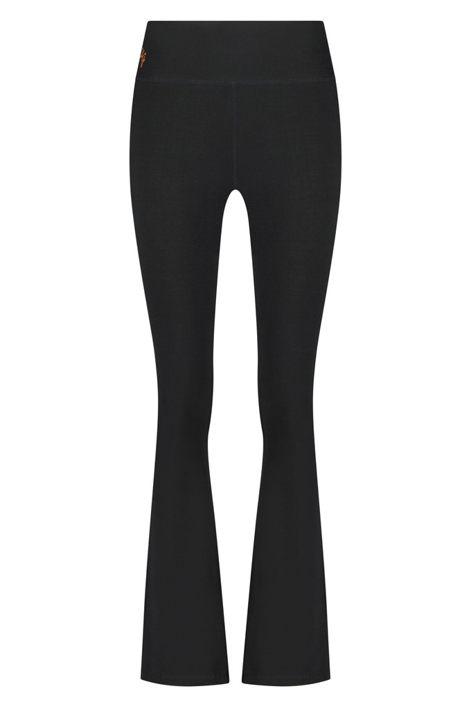 Flared Yoga pants Anandafied – Urban Black from Urban Goddess