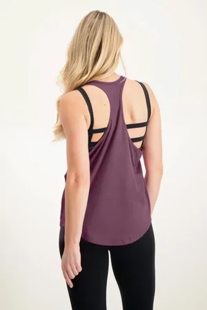 Maya Yoga Tank – Mauve from Urban Goddess