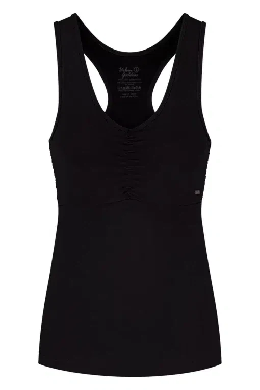 Anjea Yoga Sports Top – Onyx Black from Urban Goddess