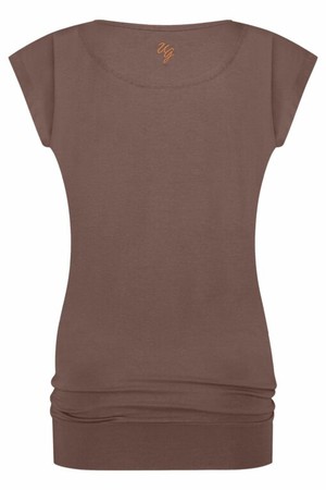 Asana Yoga Tee – Clay from Urban Goddess