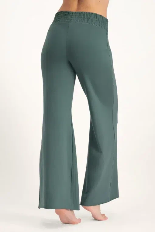 Flow Wide Yoga Pants – Forest from Urban Goddess