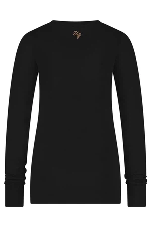 Namaste Core Yoga Longsleeve – Onyx Black from Urban Goddess