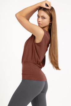 Mula Yoga Top – Mocca via Urban Goddess