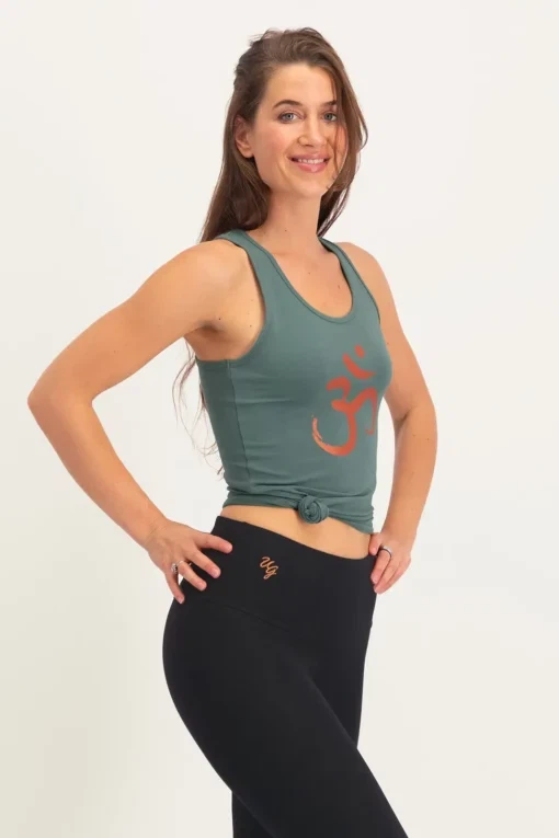 OM Core Yoga Tank – Forest from Urban Goddess