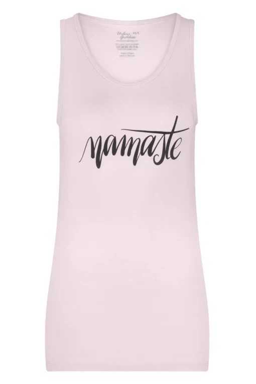 Namaste Core Yoga Tank  – Mushroom from Urban Goddess