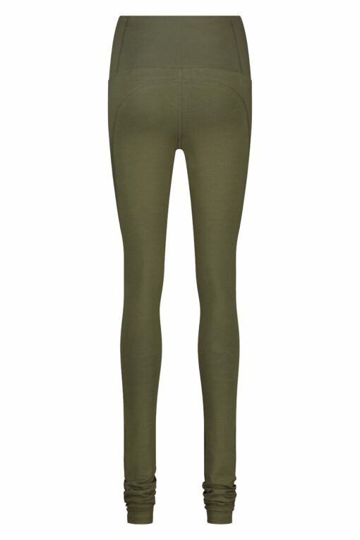 Gaia High Rise Yoga Leggings – Olive from Urban Goddess