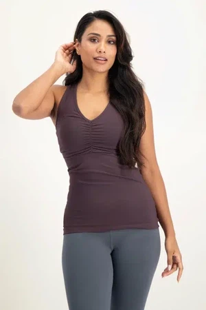 Anjea Yoga Sports Top – Berry from Urban Goddess