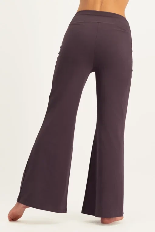 Maeve Wide Yoga Pants – Berry from Urban Goddess