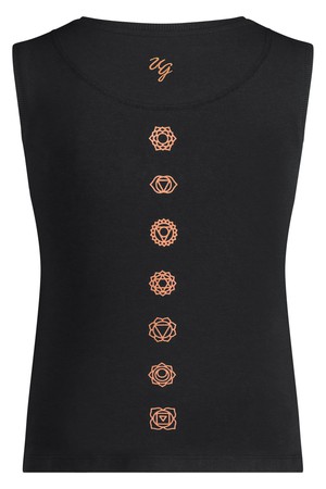 Karuna Balance Loose Fit Yoga Tank – Urban Black from Urban Goddess