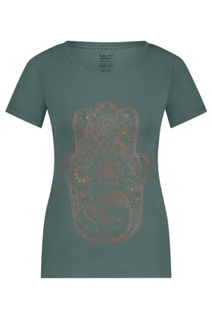 Hamsa Core Yoga Tee – Forest from Urban Goddess