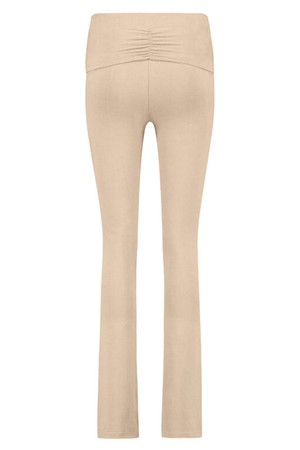 Pranafied Flare Yoga Pants – Sand from Urban Goddess