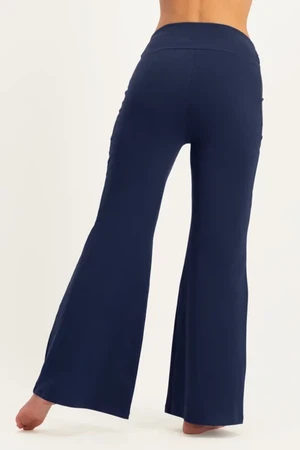 Maeve Wide Yoga Pants – Midnight from Urban Goddess