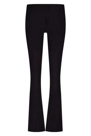 Aura Flared Yoga Sports Pants – Onyx Black from Urban Goddess