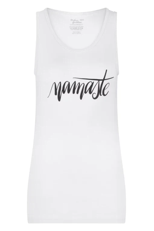 Namaste Core Yoga Tank  – Mushroom from Urban Goddess