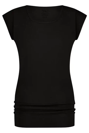 Asana Yoga Tee – Onyx Black from Urban Goddess