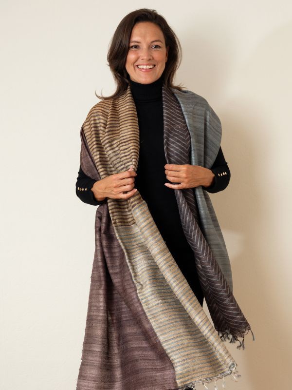 Tussar Silk Scarf Blend from Urban Medley