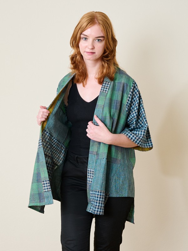 Teal Boxy Kimono from Urban Medley