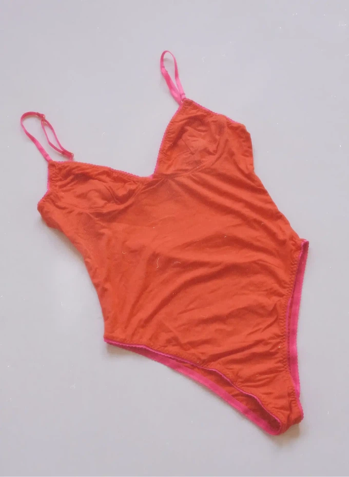 Orange Bamboo Body from Urbankissed