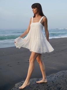 Clio Mini Dress in White via Urbankissed