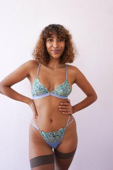 Kenya - Strappy Lace String Thong via Urbankissed