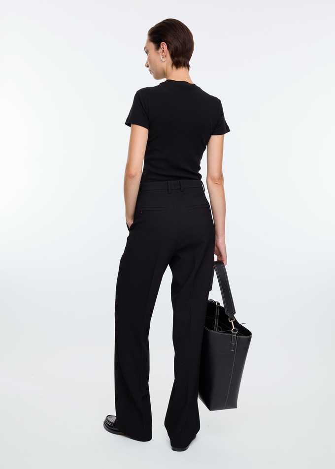 Wafel structuur pantalon from Vanilia