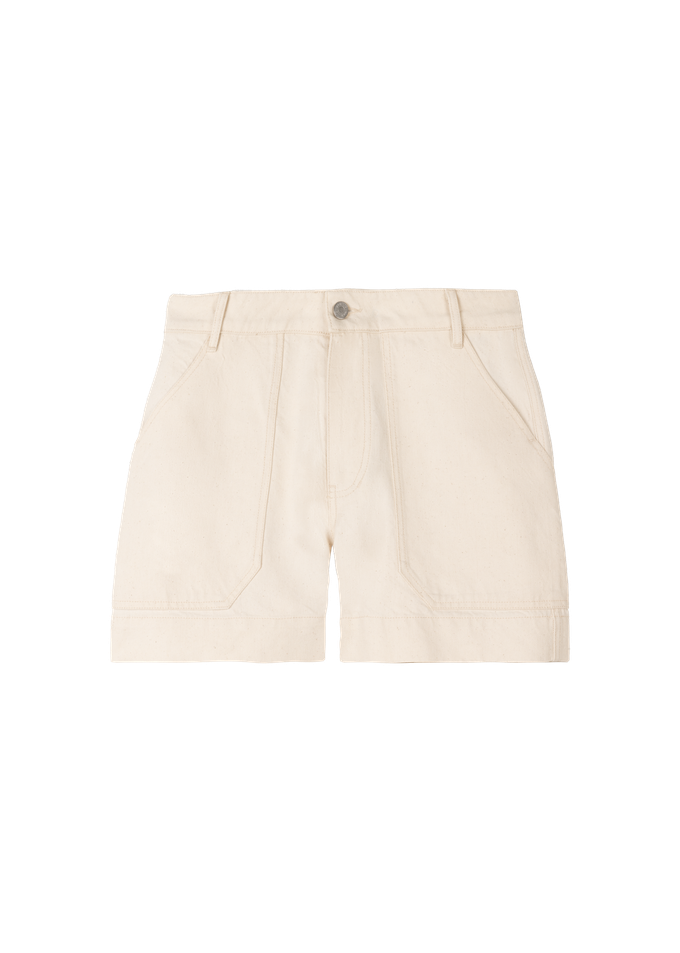 Utility cotton-tencel shorts from Vanilia