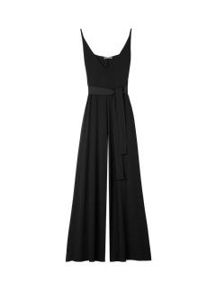 V-shape jersey jumpsuit via Vanilia