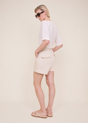 Utility cotton-tencel shorts from Vanilia