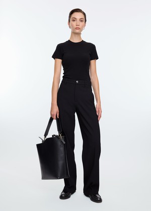 Wafel structuur pantalon from Vanilia