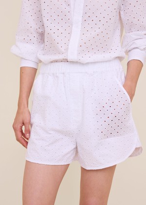 Broderie cotton shorts from Vanilia