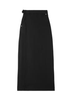 Utility soft wrap skirt via Vanilia