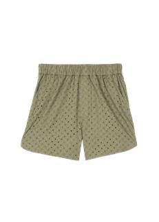 Broderie cotton shorts via Vanilia