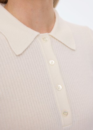 Fitted wool polo from Vanilia