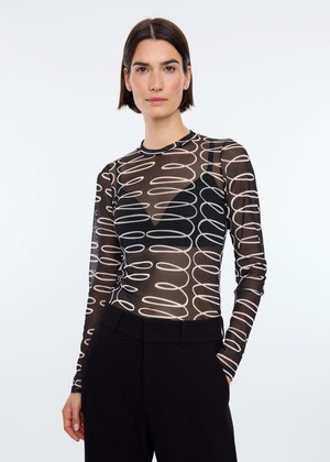 Print mesh top from Vanilia