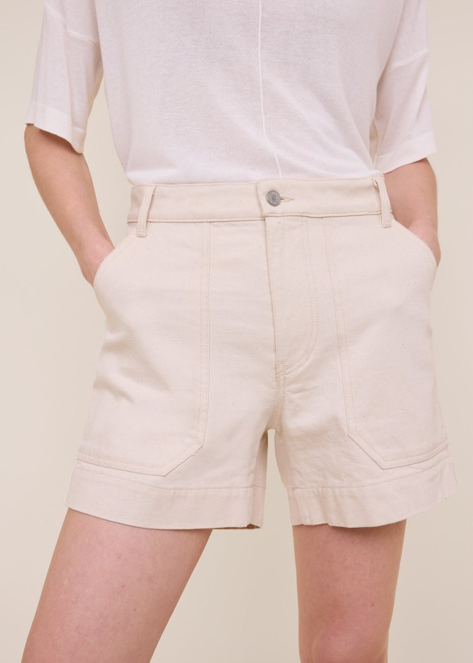 Utility cotton-tencel shorts from Vanilia